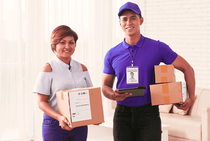 servicio de entrega a domicilio